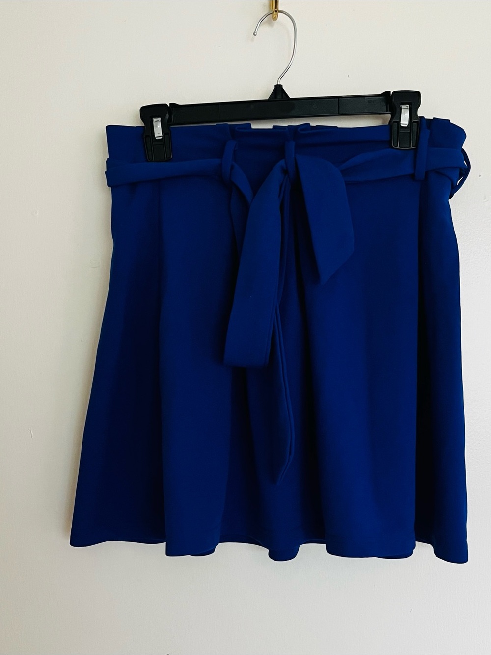 Shop 17 Women’s Royal Blue Tie-Belt Circle Skirt